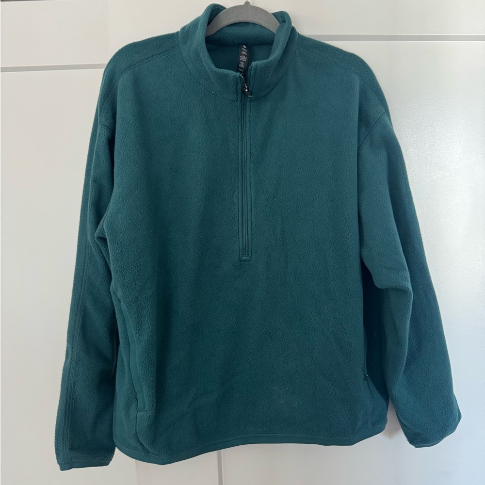 Lululemon fleece quarter zip jacket